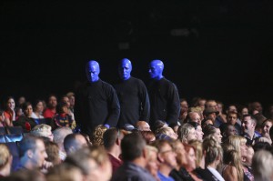 Blue Man Group photographed by Gary W. Green